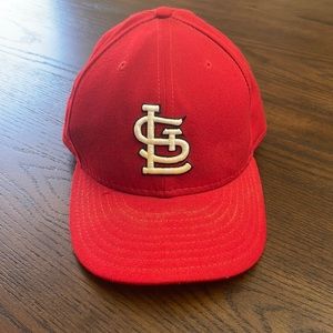 New Era fitted Official MLB on field fitted hat St Louis Cardinals